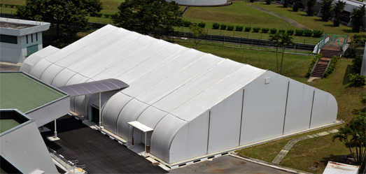 Aluminium Dome Marquee for Singapore Sport Centre