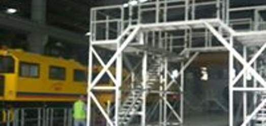 Aluminium Service Structure for Malaysia MRT