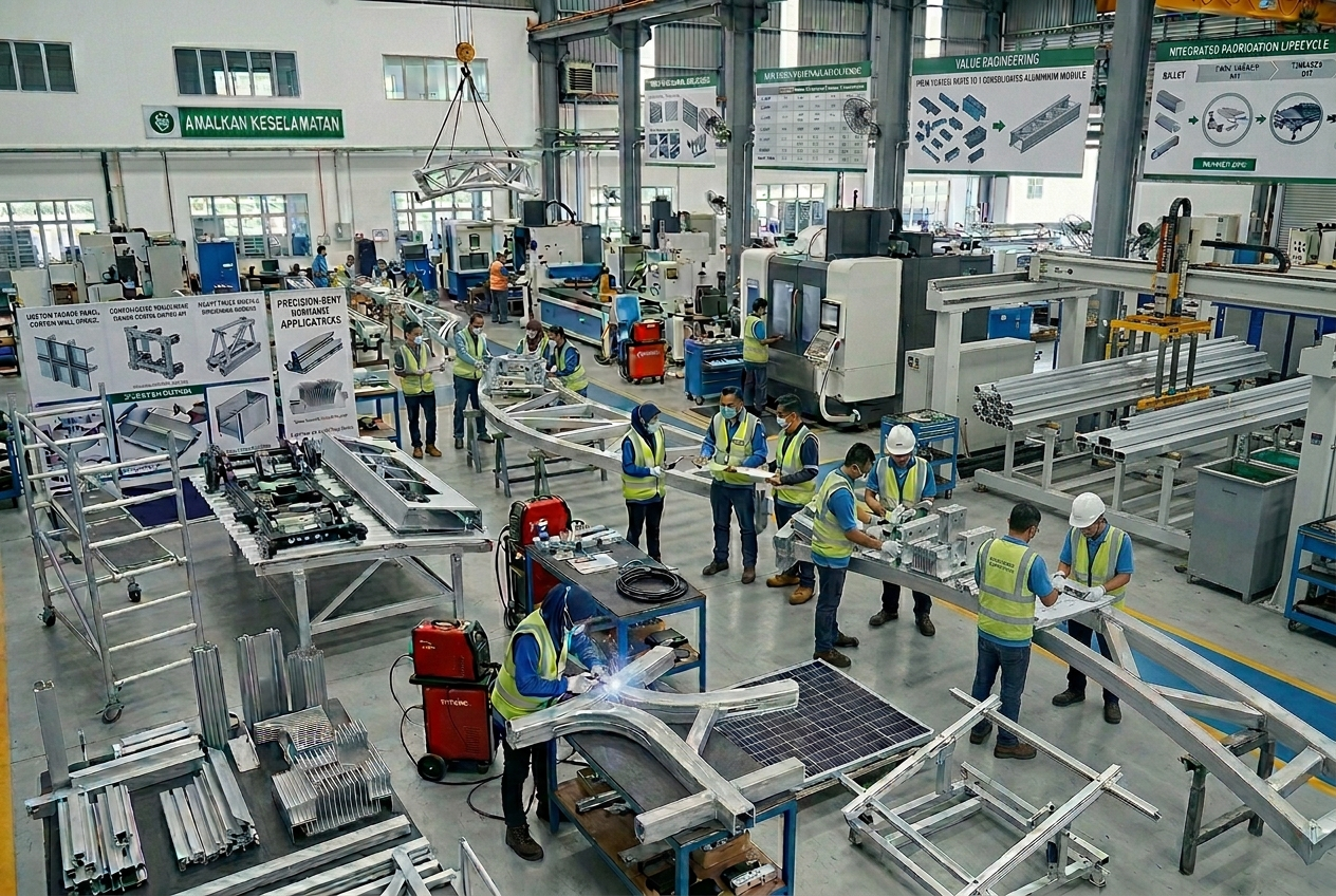 Aluminium Engineering & Fabrication Malaysia: Complete Guide to Custom Aluminium Solutions for Industrial, Commercial & Infrastructure Projects