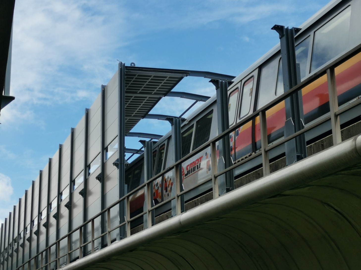 Supply of Aluminium Sound Barrier Panel for Singapore MRT Project C1363 Phase A&B