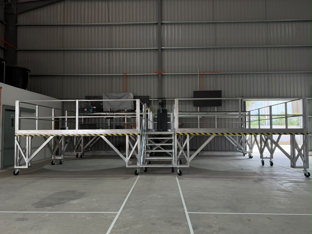 Customised Aluminium Working Platform